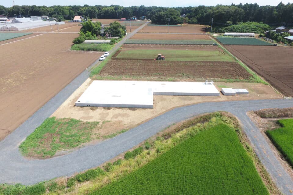 用水機場 ファームポンド工事（坂東市）