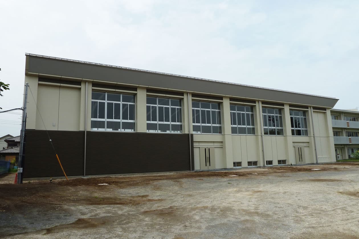 古河市立古河第六小学校 屋内運動場 外観