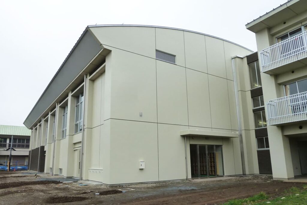古河市立古河第六小学校 屋内運動場 外観