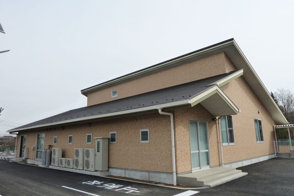 七郷コミュニティセンター 外観（西南側）