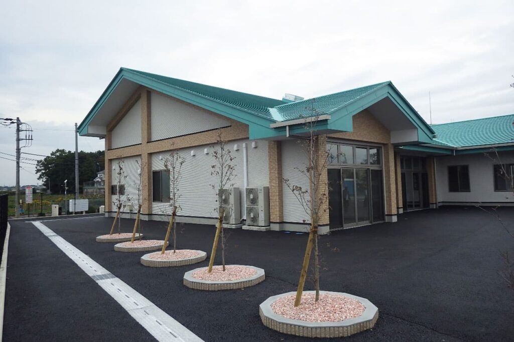青嵐荘 多目的ホール 外観